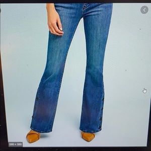 Anthropology Pilcro High Rise Bootcut jeans